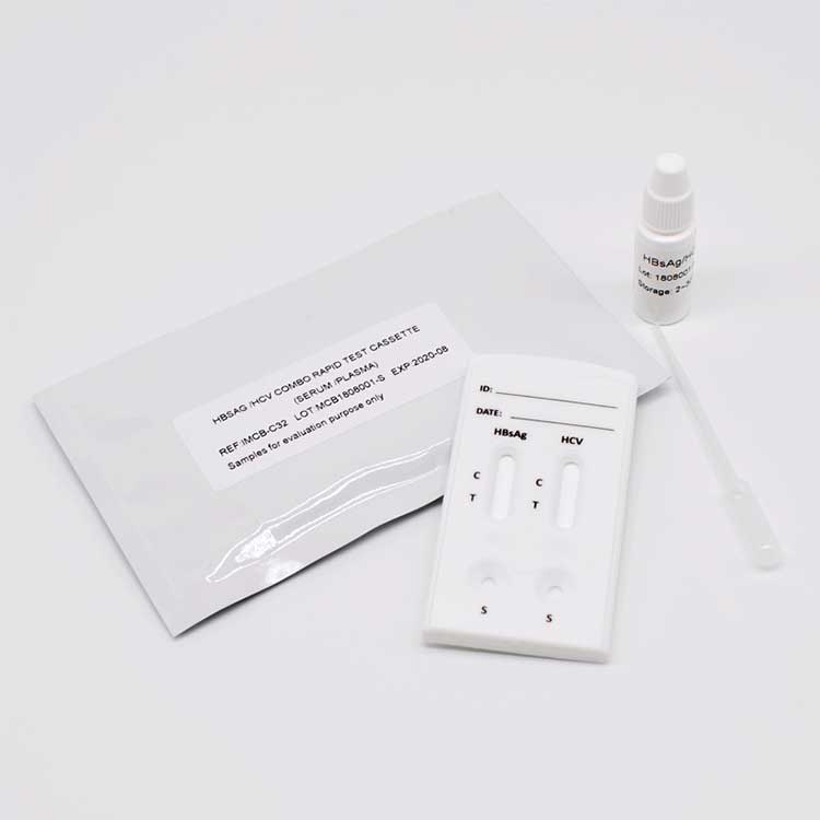 2 In 1 Hbsag Hcv Combo 2 Panel Rapid Test Kit