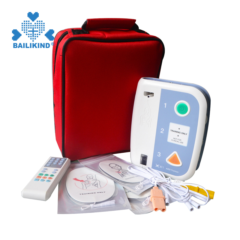 CPR පාසල් ද්විභාෂා ඉගැන්වීම් මෙවලම් සඳහා AED Trainer Automated External Defibrillator ඉගැන්වීම් ප්‍රථමාධාර පුහුණුව භාවිතා කරන්නේ කෙසේද?