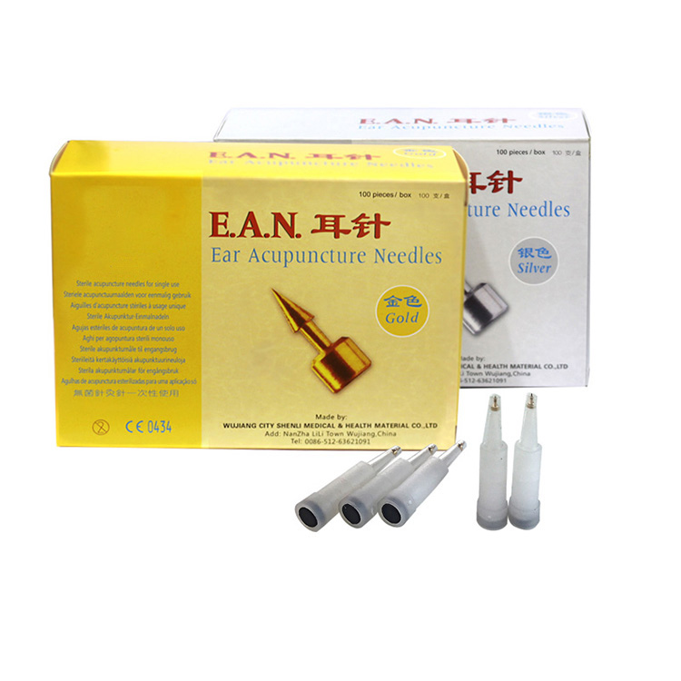 Ear Press Needles Auricular කටු චිකිත්සාව ඉඳිකටුවක්